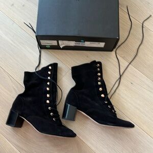 Repetto Gillian lace-up boots, orig box and dust bag